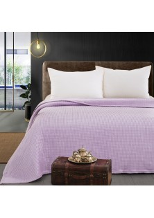 Beauty Home Κουβέρτα μονόχρωμη μονή Fleece Art 11553 160x220 Λιλά