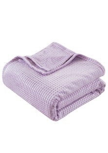Beauty Home Κουβέρτα μονόχρωμη μονή Fleece Art 11553 160x220 Λιλά