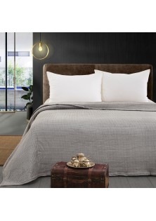Beauty Home Κουβέρτα μονόχρωμη μονή Fleece Art 11555 160x220 Γκρι