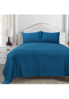Beauty Home Σετ σεντόνια King Size με λάστιχο 4 Seasons Art 12000 260x270 Πετρόλ