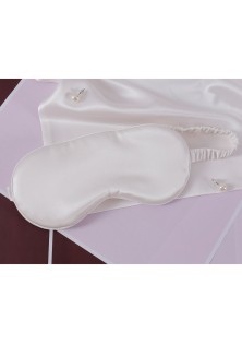 Μεταξωτή μάσκα ύπνου σε κουτί δώρου Art 12042 Λευκό Beauty Home