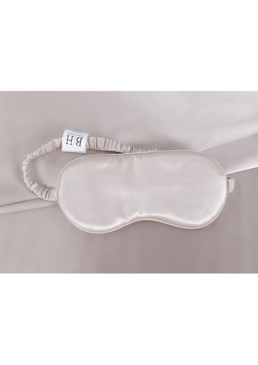 Beauty Home Μεταξωτή μάσκα ύπνου σε κουτί δώρου Art 12164 One size Εκρού