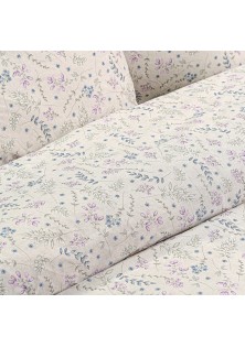 Beauty Home Σετ παπλωματοθήκη υπέρδιπλη Necker Art 12181 230x250 Μπεζ