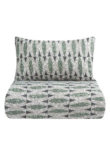 Beauty Home Σετ σεντόνια King size Cocoa Art 12183 270x260 Λαδί