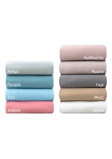 Beauty Home Κουβερλί μονό pre-washed Intence Art 12200 σε 9 αποχρώσεις 160x240 Αμέθυστος