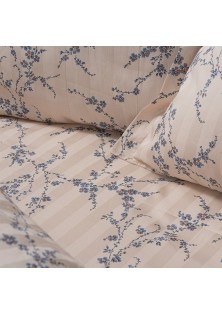 Beauty Home Σετ κουβερλί υπέρδιπλο Art 12210 Anastasia 100% Βαμβακοσατέν 300tc 220x240 Μπεζ