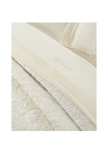 Beauty Home Σετ κουβερλί υπέρδιπλο Rose Art 12500 230x250 Εκρού