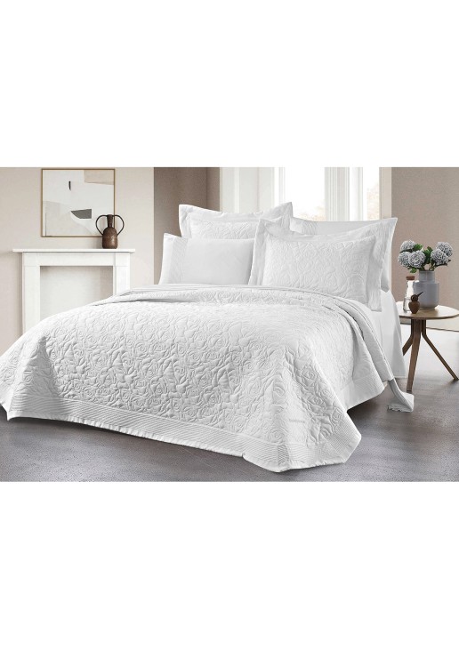 Beauty Home Νυφικό σετ 7 τμχ Rose Art 12500 230x250 Λευκό