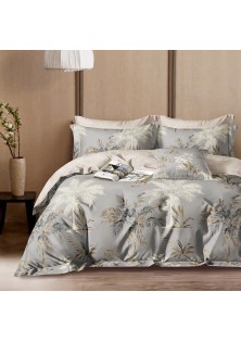Beauty Home Σετ κουβερλί υπέρδιπλο Art 12615 Olivier 220x240 Γκρι