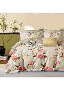 Beauty Home Σετ παπλωματοθήκη υπέρδιπλη Art 12620 Alessandro 230x250 Μπεζ,Ροζ