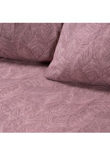 Beauty Home Σετ παπλωματοθήκη φανελένια μονή Crimson Art 12638 160x240 Σάπιο Μήλο