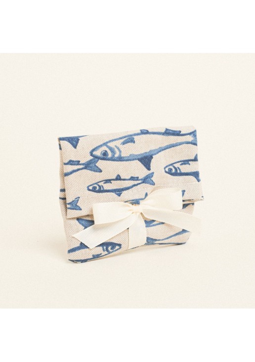 Beauty Home ΠΟΥΓΚΙ ΜΕ ΚΟΡΔΕΛΑ 12 x 17 cm ΨΑΡΙΑ ΜΕ ΟΨΗ ΖΩΓΡΑΦΙΣΜΕΝΑ ΣΤΟ ΧΕΡΙ