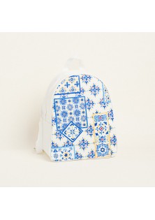 Beauty Home BACKPACK 43x35x23cm ΑΖΟΥΛΕΖΟΥ