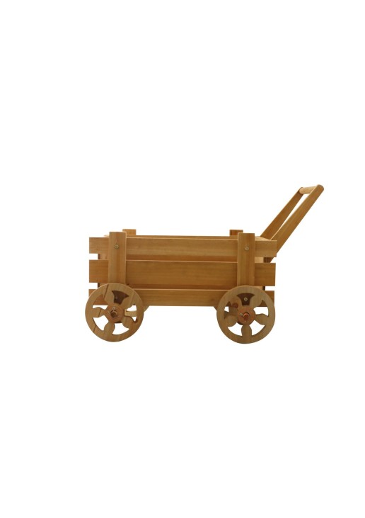 Beauty Home Ξύλινο Καρότσι Leila 69 x 47 x 37 CM