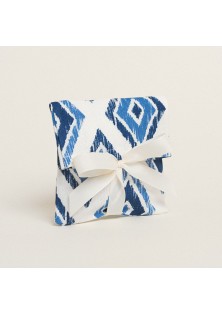 Beauty Home ΠΟΥΓΚΙ ΜΕ ΚΟΡΔΕΛΑ 12 x 17 cm ΜΠΛΕ ΡΟΜΒΟΙ