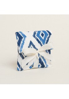 Beauty Home ΠΟΥΓΚΙ ΜΕ ΚΟΡΔΕΛΑ 12 x 17 cm ΜΠΛΕ ΡΟΜΒΟΙ