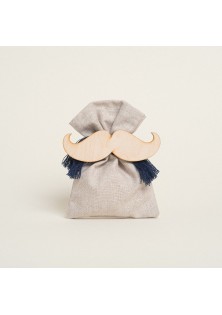 Beauty Home ΠΟΥΓΚΙ ΥΦΑΣΜΑΤΙΝΟ ΜΠΕΖ 12 x 17 cm