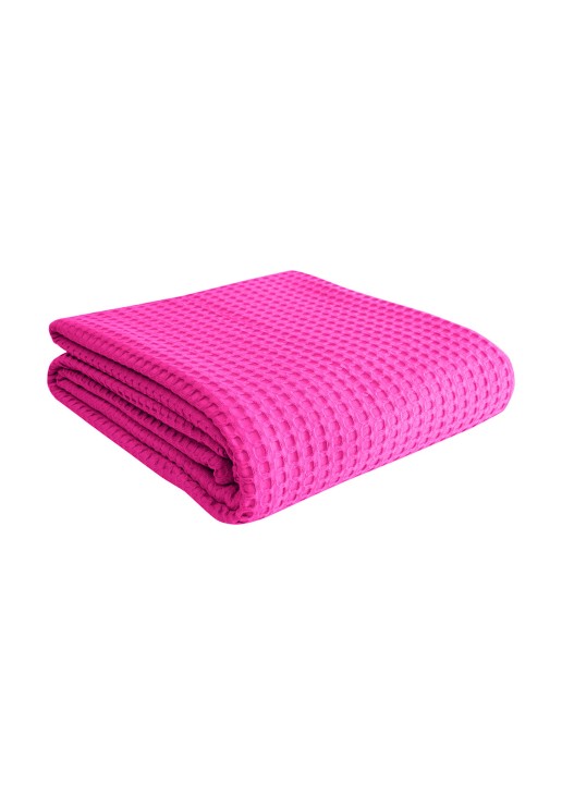Beauty Home Πικέ υπέρδιπλη waffle Art 1990 Fuchsia 230x240 Φουξ