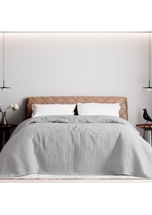 Beauty Home Πικέ υπέρδιπλη waffle Art 1990 Silver 230x240 Γκρι