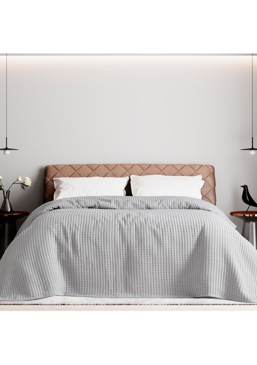 Beauty Home Πικέ υπέρδιπλη waffle Art 1990 Silver 230x240 Γκρι