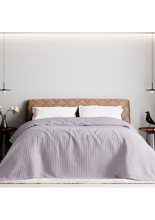 Beauty Home Πικέ μονή waffle Art 1990 Lilac 170x240 Λιλά