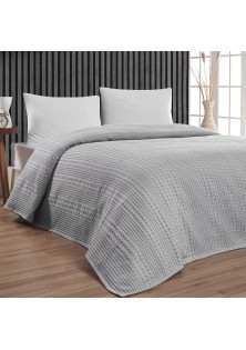 Beauty Home Πικέ μονή Division Αrt 1995 Γκρι 170x240