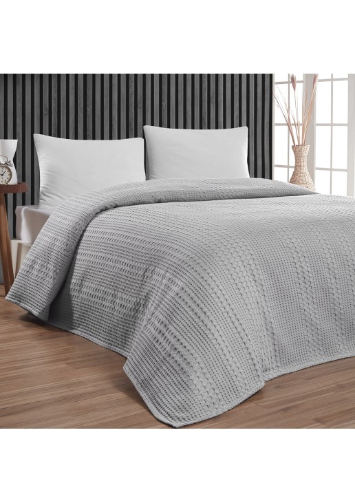 Beauty Home Πικέ μονή Division Αrt 1995 Γκρι 170x240