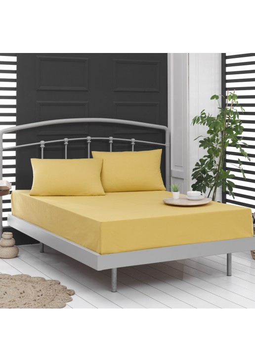Beauty Home Κουβερλί μονό Art 1999 160x240 Yellow Κίτρινο