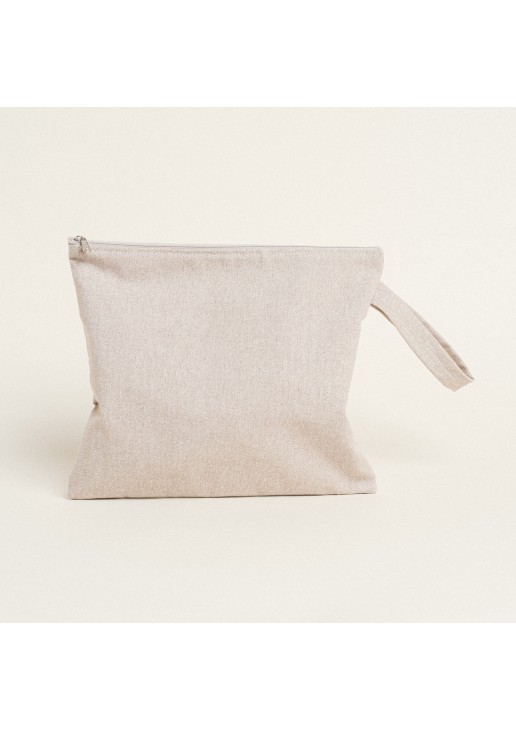 Beauty Home ΝΕΣΕΣΕΡ 29 x 25 cm ΜΠΕΖ ΧΡΥΣΟ LUREX