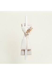 Beauty Home ΛΑΜΠΑΔΑ ΒΑΠΤΙΣΗΣ ΜΠΕΖ-ΕΚΡΟΥ ΧΡΥΣΟ ΛΟΥΡΕΞ ΜΕ ΑΠΟΞΗΡΑΜΕΝΑ