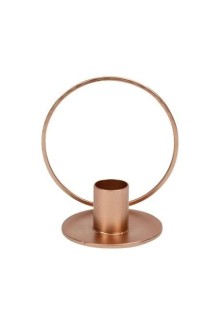 Beauty Home ΚΗΡΟΠΗΓΙΟ VIBES ΡΟΖ ΧΡΥΣΟ 10 X 9.5CM