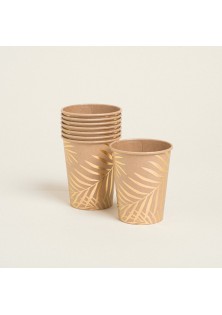 Beauty Home ΠΟΤΗΡΙΑ ΚΡΑΦΤ ΤΡΟΠΙΚΟ ΧΡΥΣΟ 8 ΤΜΧ 255ML