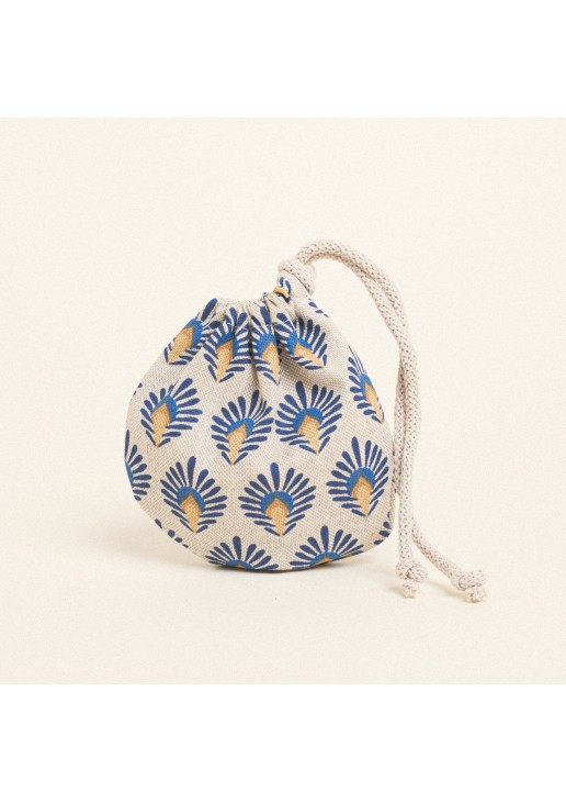 Beauty Home ΠΟΥΓΚΙ ΟΒΑΛ ΜΕ ΚΟΡΔΟΝΙ 13 x 14 cm GRAPHIC ΠΑΓΩΝΙ