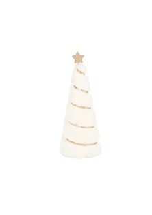 Beauty Home ΓΟΥΝΙΝΟ ΔΕΝΤΡΟ Ø 9 x 23,5 CM ΛΕΥΚΟ