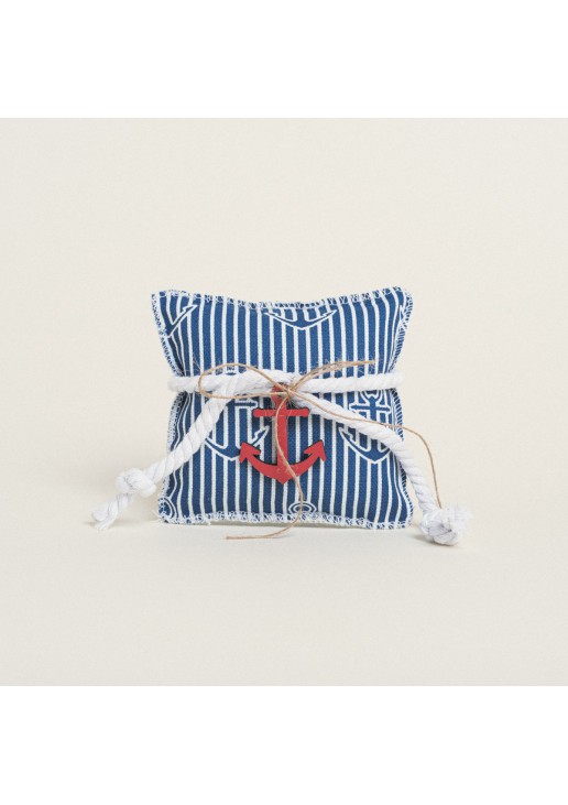 Beauty Home ΜΑΞΙΛΑΡΑΚΙ 10 x 10 cm ΑΓΚΥΡΑ ΡΙΓΕ ΜΠΛΕ