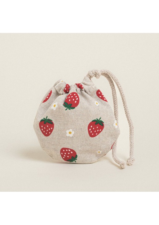 Beauty Home ΠΟΥΓΚΙ ΟΒΑΛ ΜΕ ΚΟΡΔΟΝΙ 13 x 14 cm ΦΡΑΟΥΛΕΣ