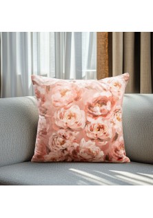 Beauty Home ΜΑΞΙΛΑΡΟΘΗΚΗ ΒΕΛΟΥΔΟ ROMANTIC PEONY DREAM 40 x 40 cm