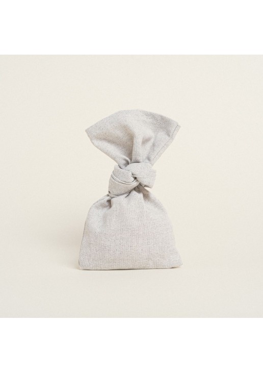 Beauty Home ΜΑΚΡΟΣΤΕΝΟ LARGE 12 x 38 cm ΓΚΡΙ ΑΣΗΜΙ LUREX