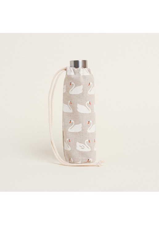 Beauty Home ΘΗΚΗ ΓΙΑ ΜΠΟΥΚΑΛΙ ΜΕ ΚΟΡΔΟΝΙ 22 x 12 cm ΚΥΚΝΟΙ