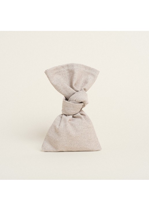 Beauty Home ΜΑΚΡΟΣΤΕΝΟ LARGE 12 x 38 cm ΜΠΕΖ ΧΡΥΣΟ LUREX