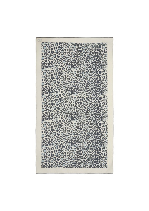 Beauty Home Πετσέτα θαλάσσης διπλής όψης Microfiber Art 2252 90x160 Γκρι