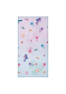 Beauty Home Πετσέτα θαλάσσης διπλής όψης παιδική Microfiber Αrt 2268 Βεραμάν