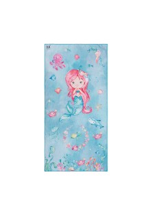 Beauty Home Πετσέτα θαλάσσης διπλής όψης παιδική Microfiber Αrt 2269 Βεραμάν