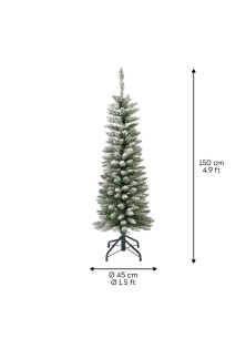 Beauty Home ΧΡΙΣΤΟΥΓΕΝΝΙΑΤΙΚΟ ΔΕΝΤΡΟ SLIM 45 x 150 cm