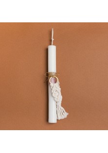 Beauty Home ΛΑΜΠΑΔΑ 25cm ΜΑΚΡΑΜΕ ΜΠΡΕΛΟΚ ΕΚΡΟΥ ΜΕ ΦΙΟΓΚΟ ΣΕ ΣΥΣΚΕΥΑΣΙΑ ΔΩΡΟΥ