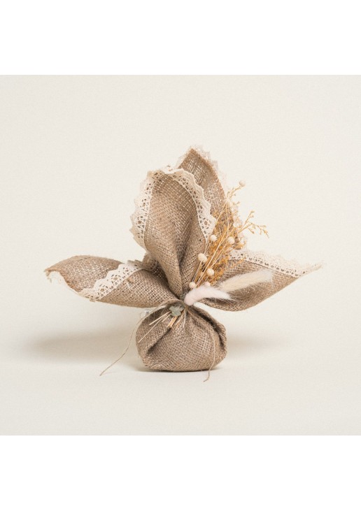 Beauty Home ΜΑΝΤΗΛΙ ΛΙΝΑΤΣΑ ΜΕ ΕΚΡΟΥ ΒΑΜΒΑΚΕΡΗ ΔΑΝΤΕΛΑ