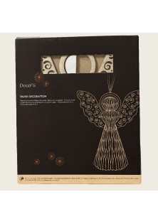 Beauty Home ΧΑΡΤΙΝΟΣ ΑΓΓΕΛΟΣ ΜΕ ΜΑΓΝΗΤΗ 33 x 40 cm