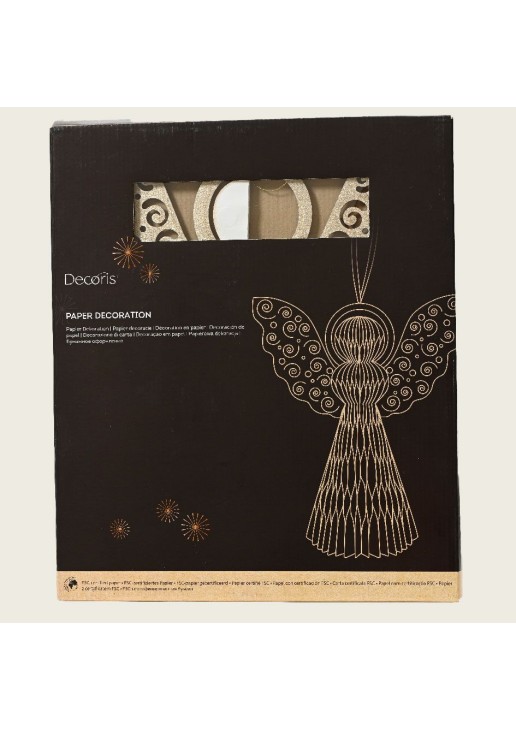 Beauty Home ΧΑΡΤΙΝΟΣ ΑΓΓΕΛΟΣ ΜΕ ΜΑΓΝΗΤΗ 33 x 40 cm