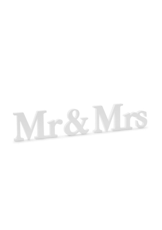 Beauty Home ΞΥΛΙΝΟ ΔΙΑΚΟΣΜΗΤΙΚΟ MR & MRS