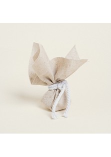 Beauty Home ΜΑΝΤΗΛΙ 27 x 27 cm ΟΨΗ ΛΙΝΟΥ ΕΚΡΟΥ